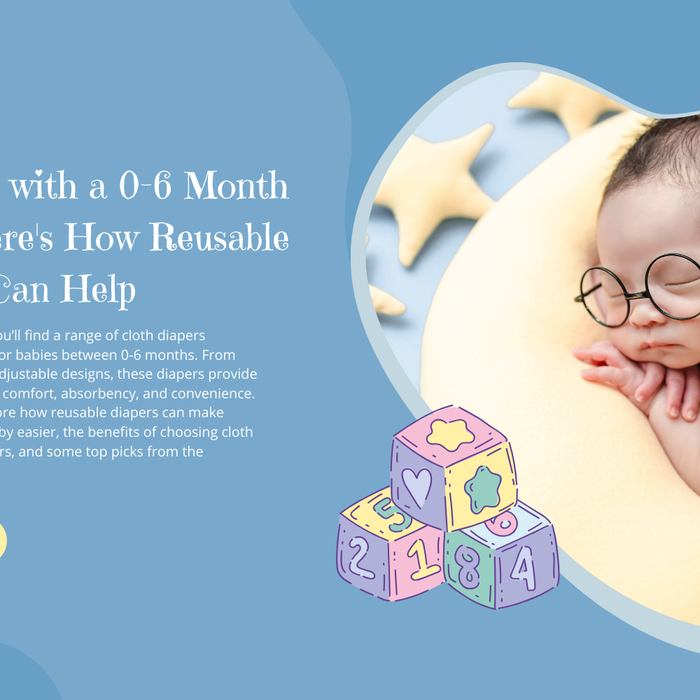 Traveling with a 0-6 Month Baby? Here's How Reusable Diapers Can Help