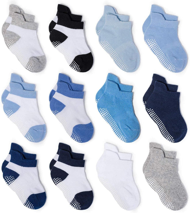 12 Pieces Non Skid Socks Sets