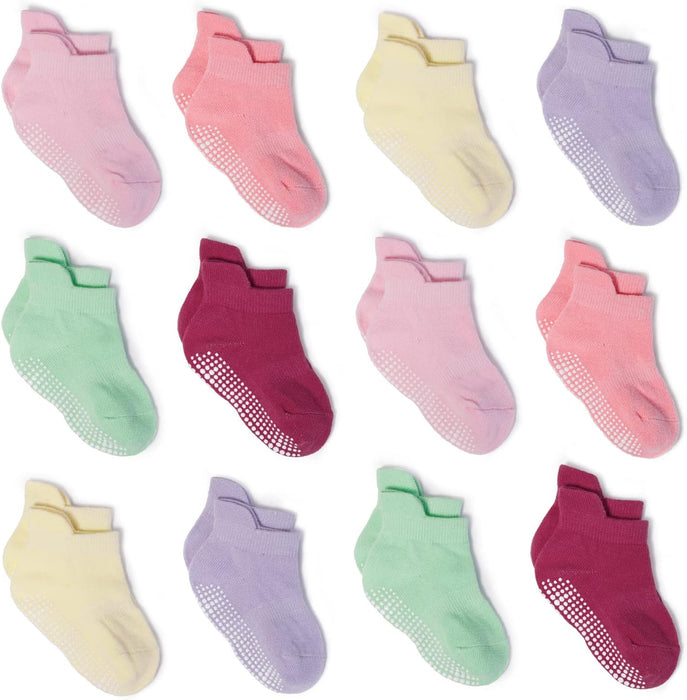 12 Pieces Non Skid Socks Sets