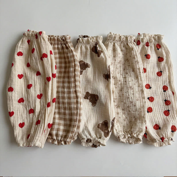 Baby Casual Printed Linen Pants