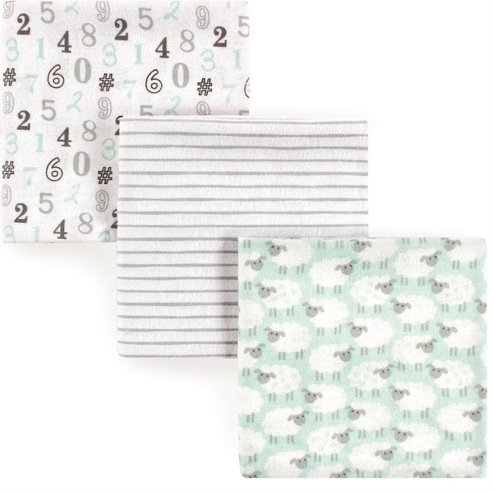 Unisex Baby Flannel Blankets