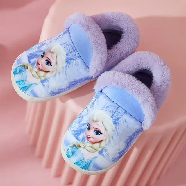 Cozy Winter Printed Slippers