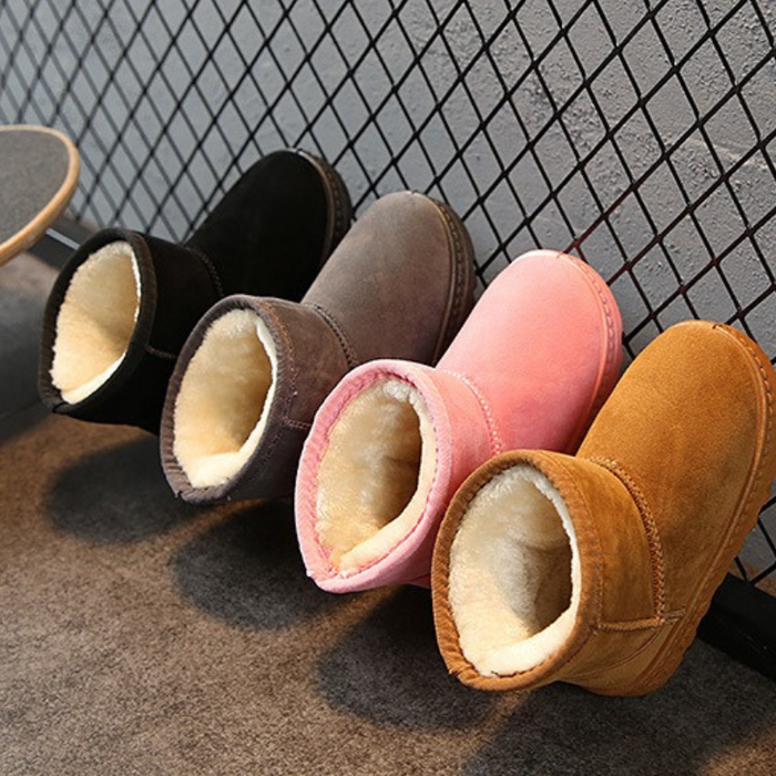 Ankle Length Warm Boots For Children