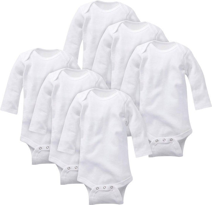 Unisex Baby Long Sleeve Bodysuit Pack