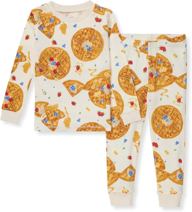 2 Pieces Long Sleeves Pajamas Set