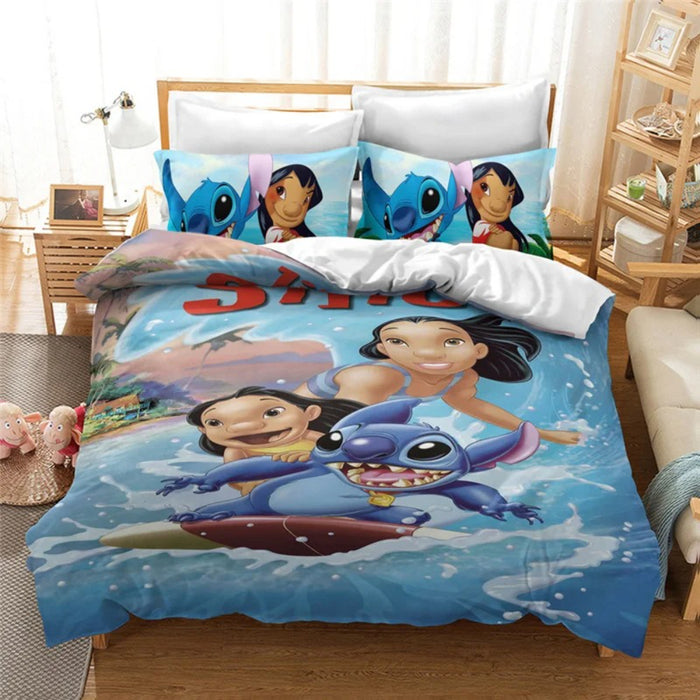 3D Lilo Printed Bedding Sets