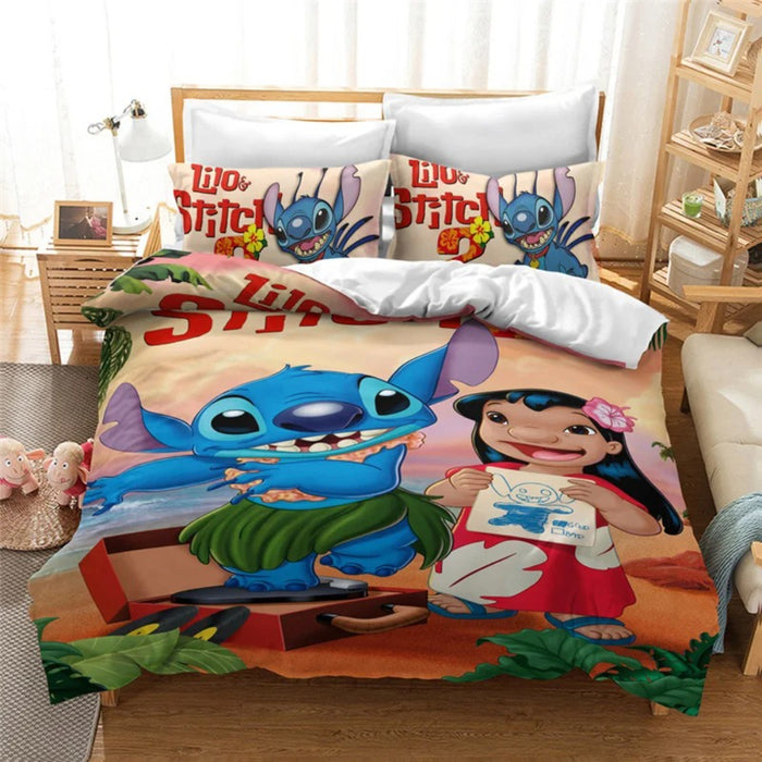 3D Lilo Printed Bedding Sets