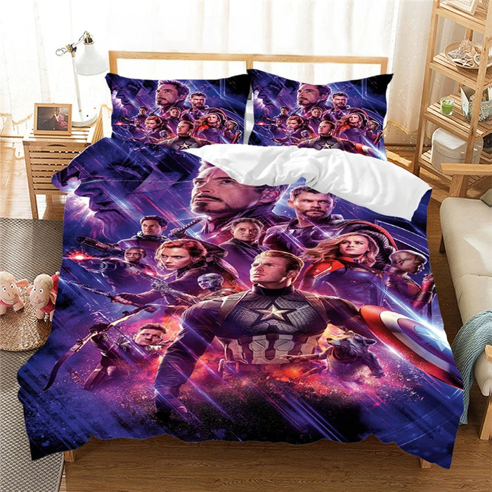 3D Marvel Avenger Bedding Sets