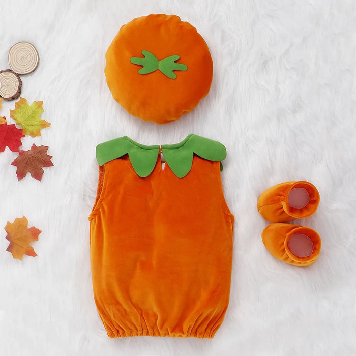 3 Piece Halloween Pumpkin Cloths