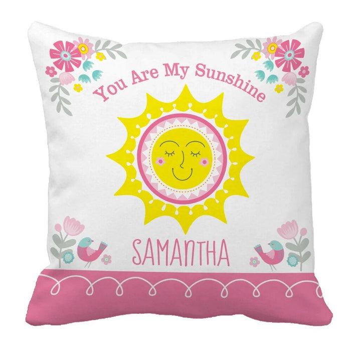 3 Piece Sunshine Custom Name Bedding Set