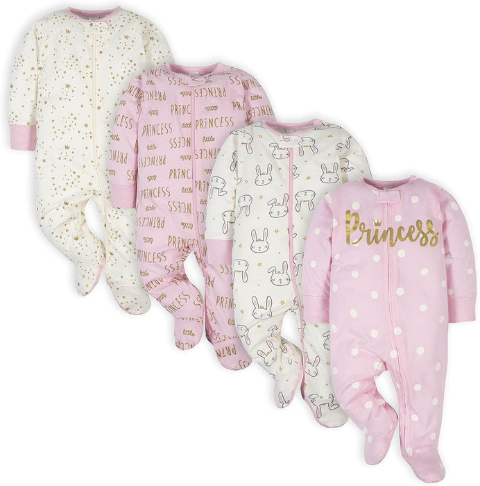 4 Piece Full Sleeve Bodysuit Set