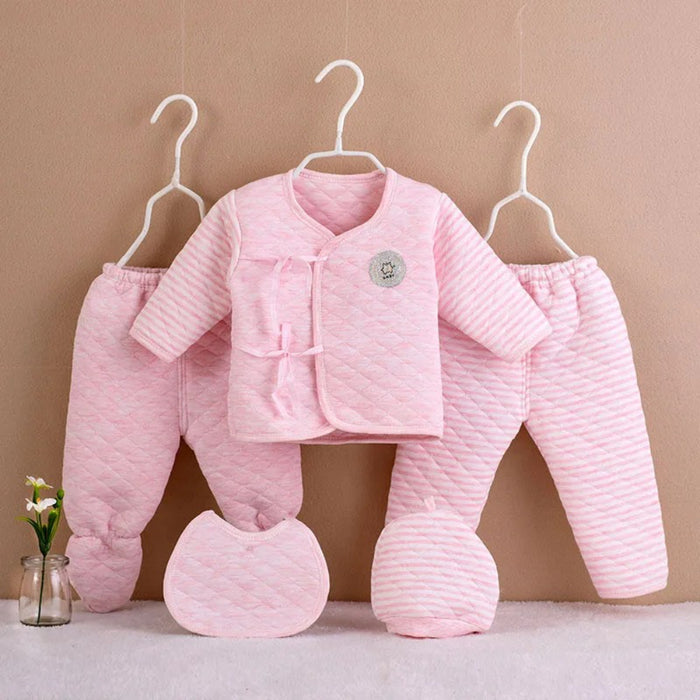 5 Pieces Infant Outfit