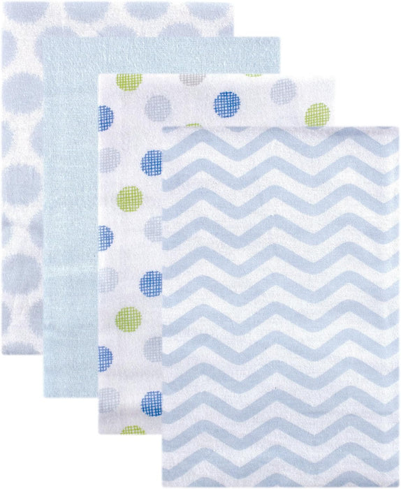 Unisex Baby Flannel Receiving Blankets