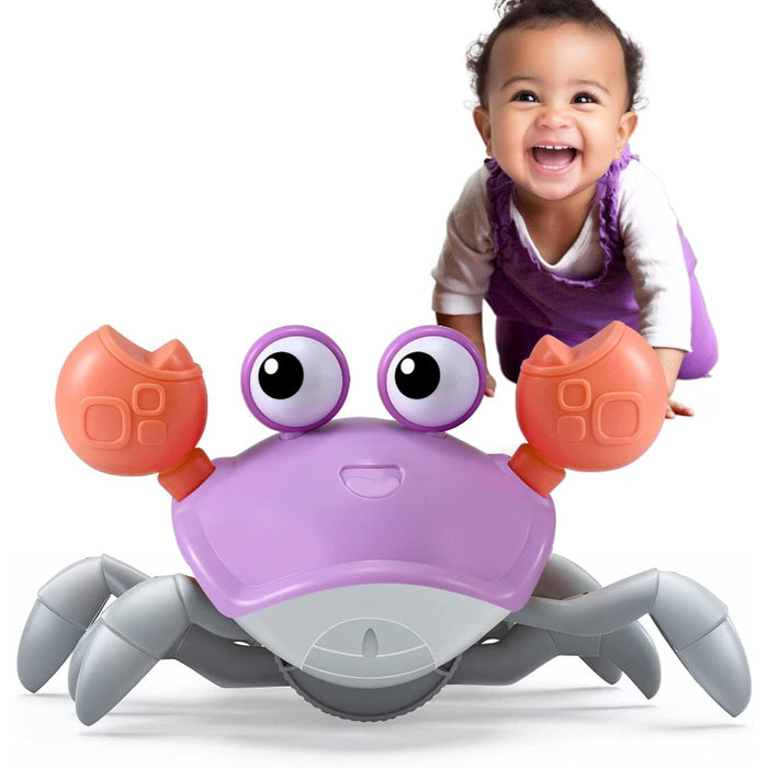 Crawling Musical Crab Interactive Baby Toy