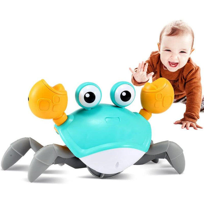 Crawling Musical Crab Interactive Baby Toy