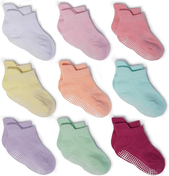 9 Pieces Non Skid Socks Sets