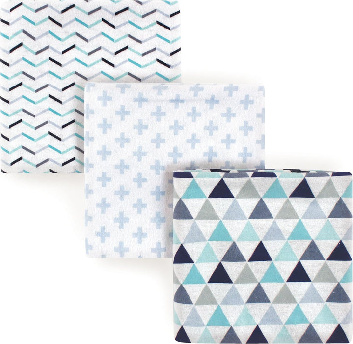 Unisex Baby Flannel Receiving Blankets