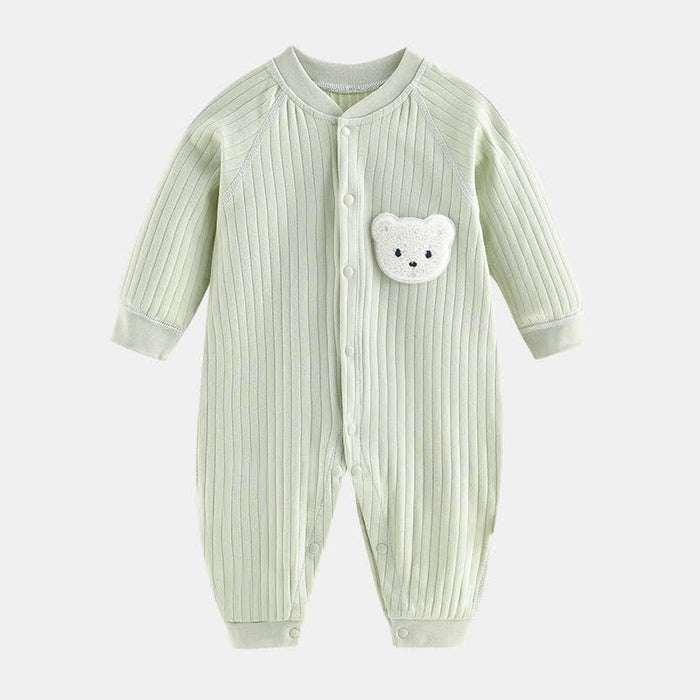 Baby Bear Patch Comfy Romper