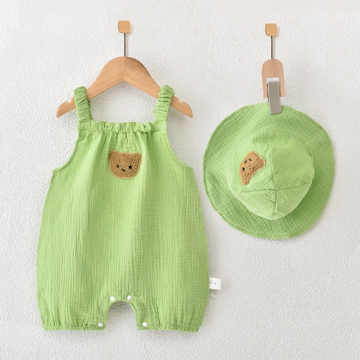 Baby Overalls With Hat