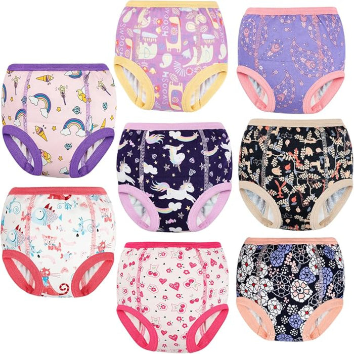 Baby Pack Of 8 Training Absorbent Underwear