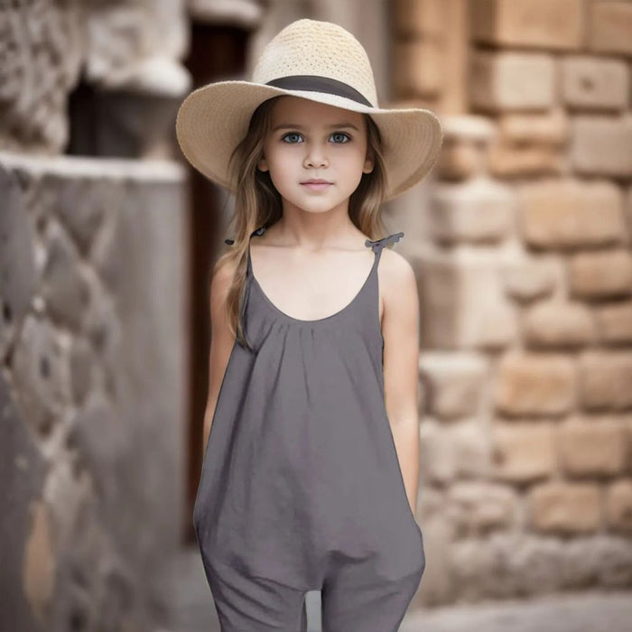 Baby Romper Cotton Sleeveless Kids Jumpsuits