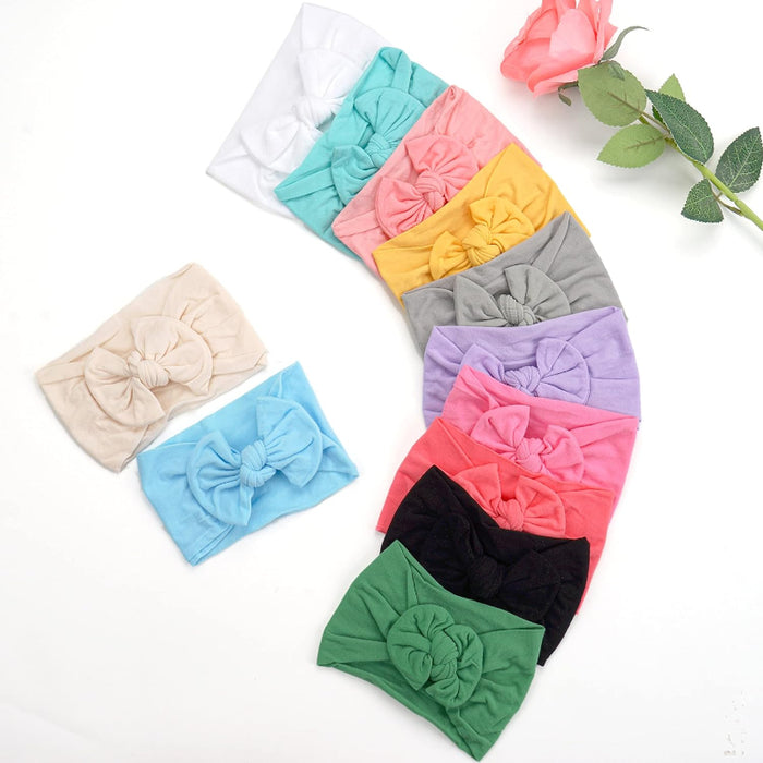 Baby Bow Comfy Headbands