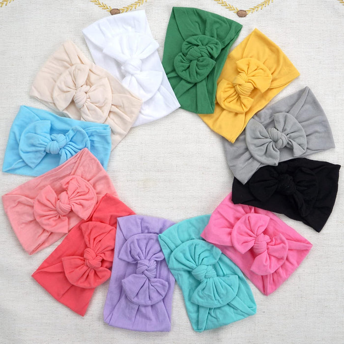 Baby Bow Comfy Headbands