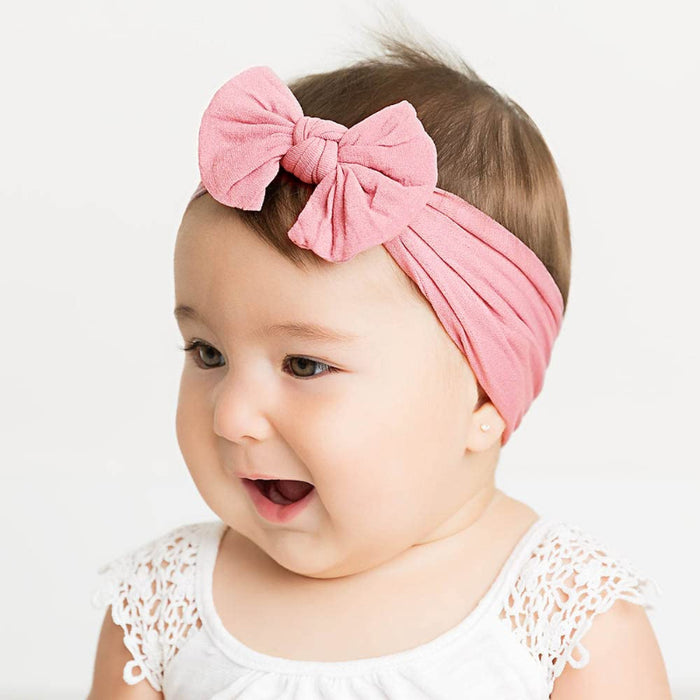 Baby Bow Comfy Headbands