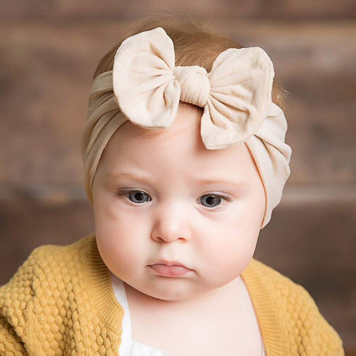 Baby Bow Comfy Headbands