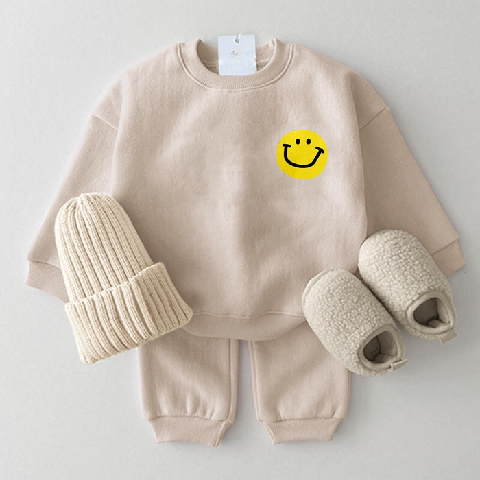 Baby Simple Smile Sweatsuit Set