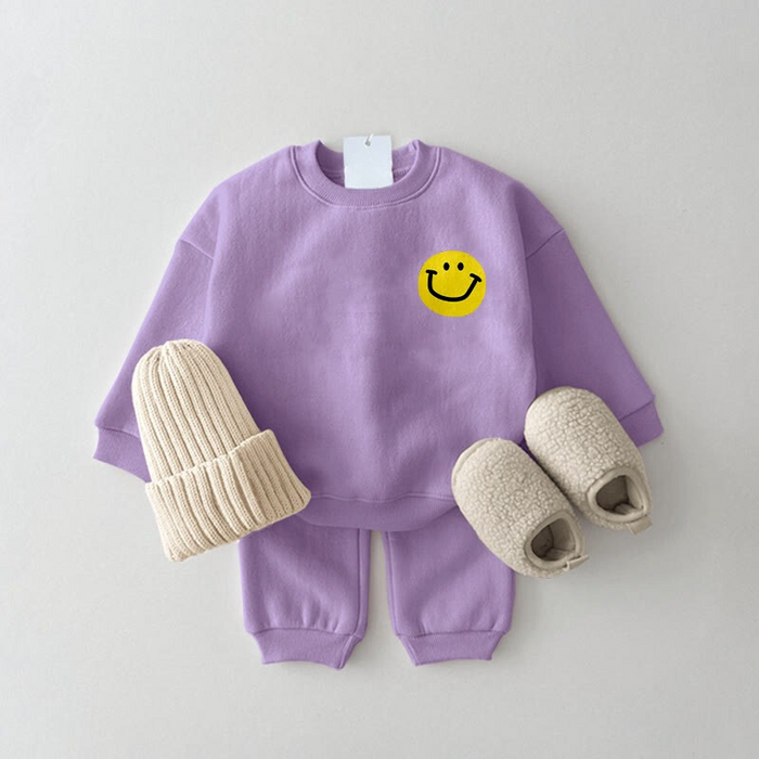 Baby Simple Smile Sweatsuit Set