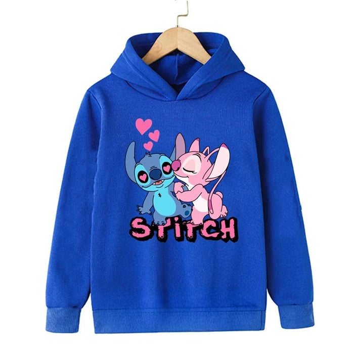 Cartoon Anime Stitch Hoodie