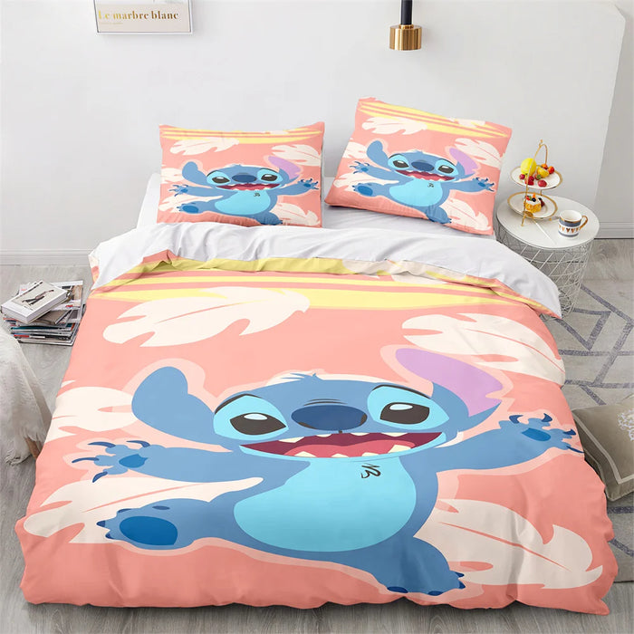 Cartoon Bedroom Bed Set