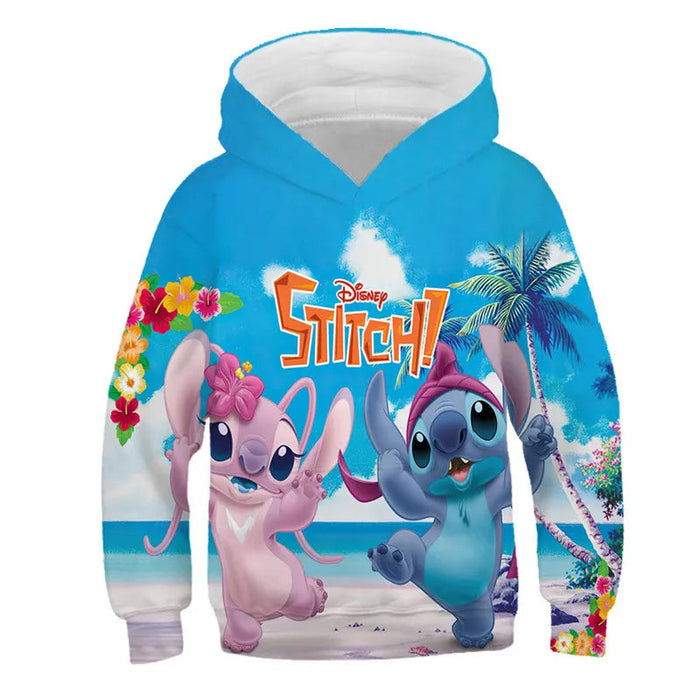 Cartoon Casual Hooded Sweatshirt