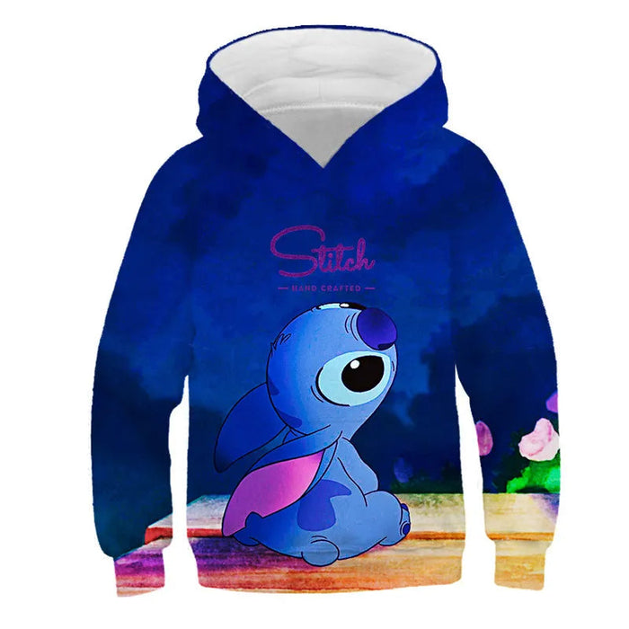 Cartoon Casual Hooded Sweatshirt