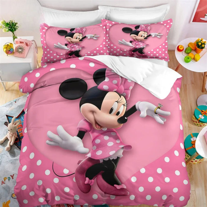 Cartoon Mickey Mouse Bedding Set