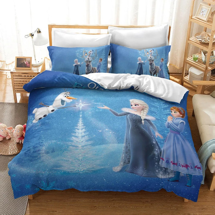 Cartoon Printed Bedding Set