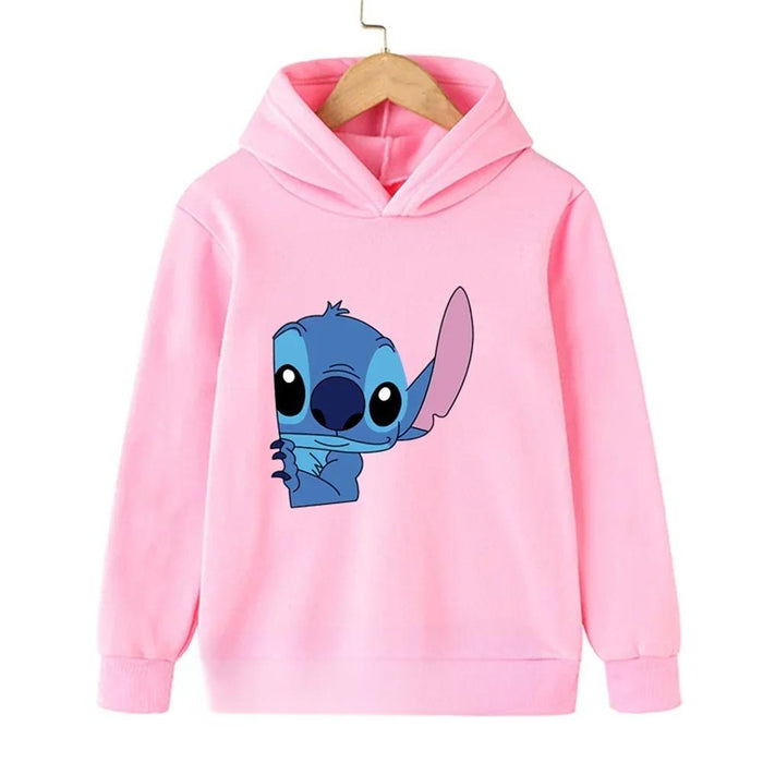 Casual Cartoon Anime Stitch Hoodie