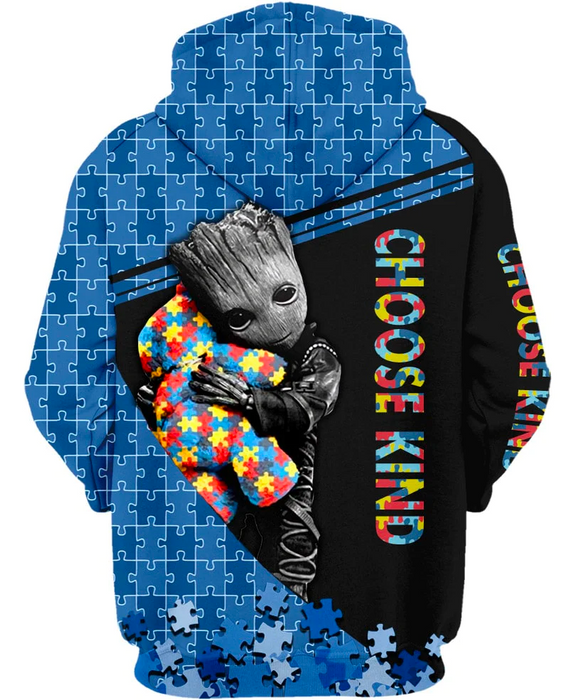 Children Groot Zip Up Hoodie