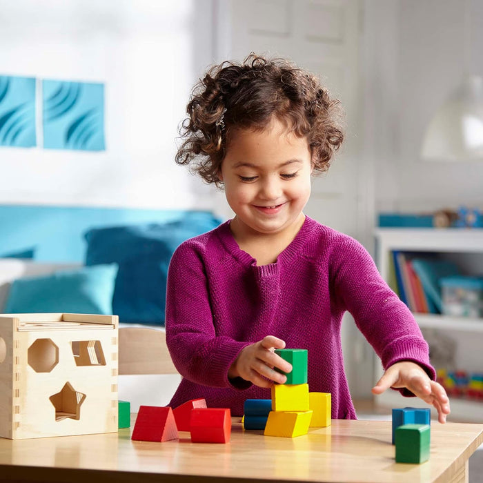 Classic Wooden Toy With 12 Shapes