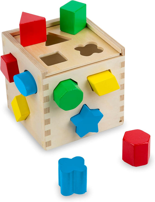 Classic Wooden Toy With 12 Shapes