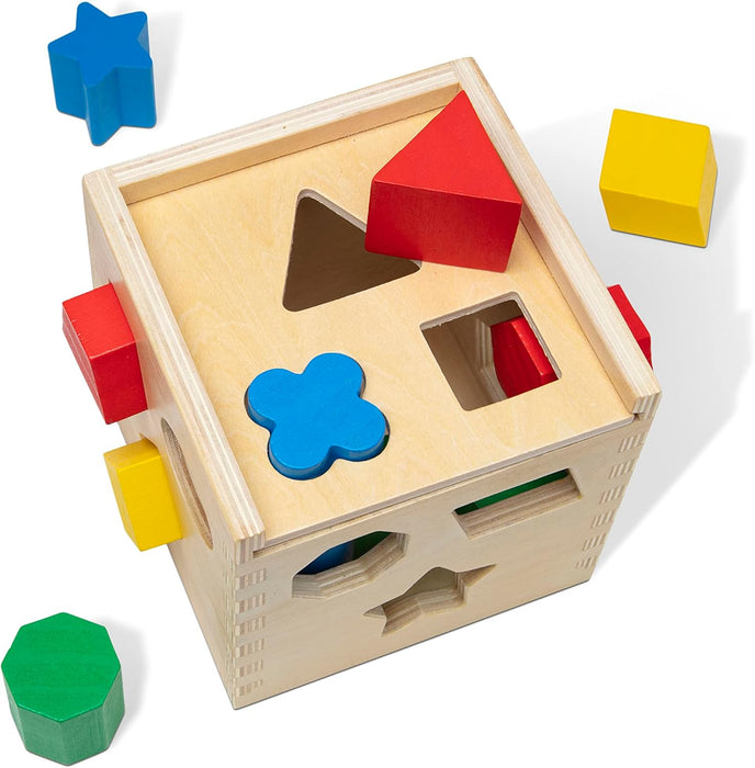 Classic Wooden Toy With 12 Shapes