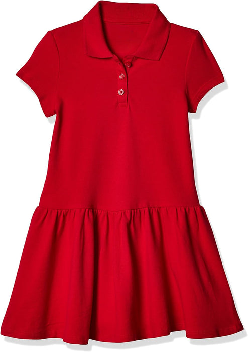 Collared Short Sleeve Dress