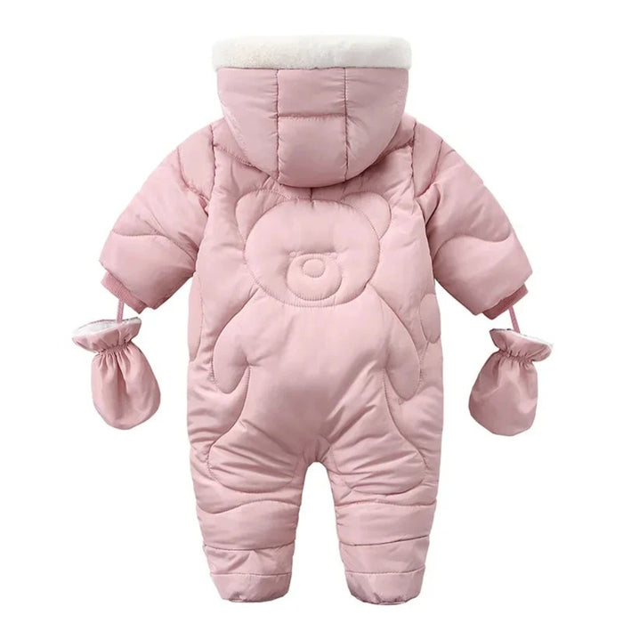 Hooded Toddler Warm Jumpsuit