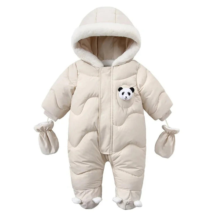 Hooded Toddler Warm Jumpsuit