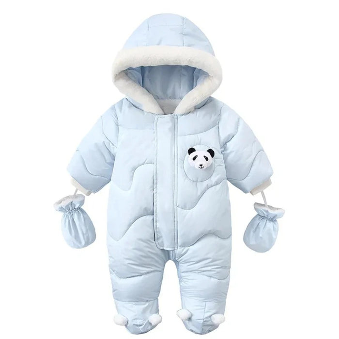 Hooded Toddler Warm Jumpsuit