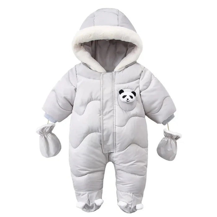 Hooded Toddler Warm Jumpsuit