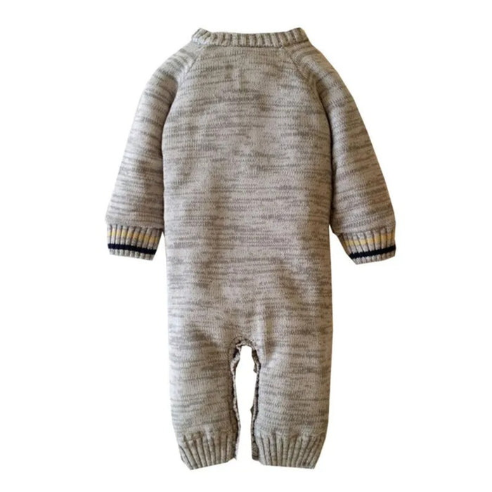 Infant Warm Knitted Jumpsuit