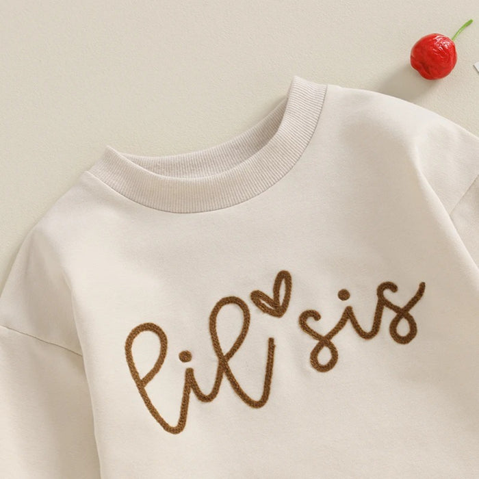 Letter Print Sweatshirt