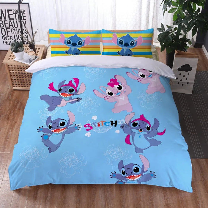 Lilo Printed Bed Set